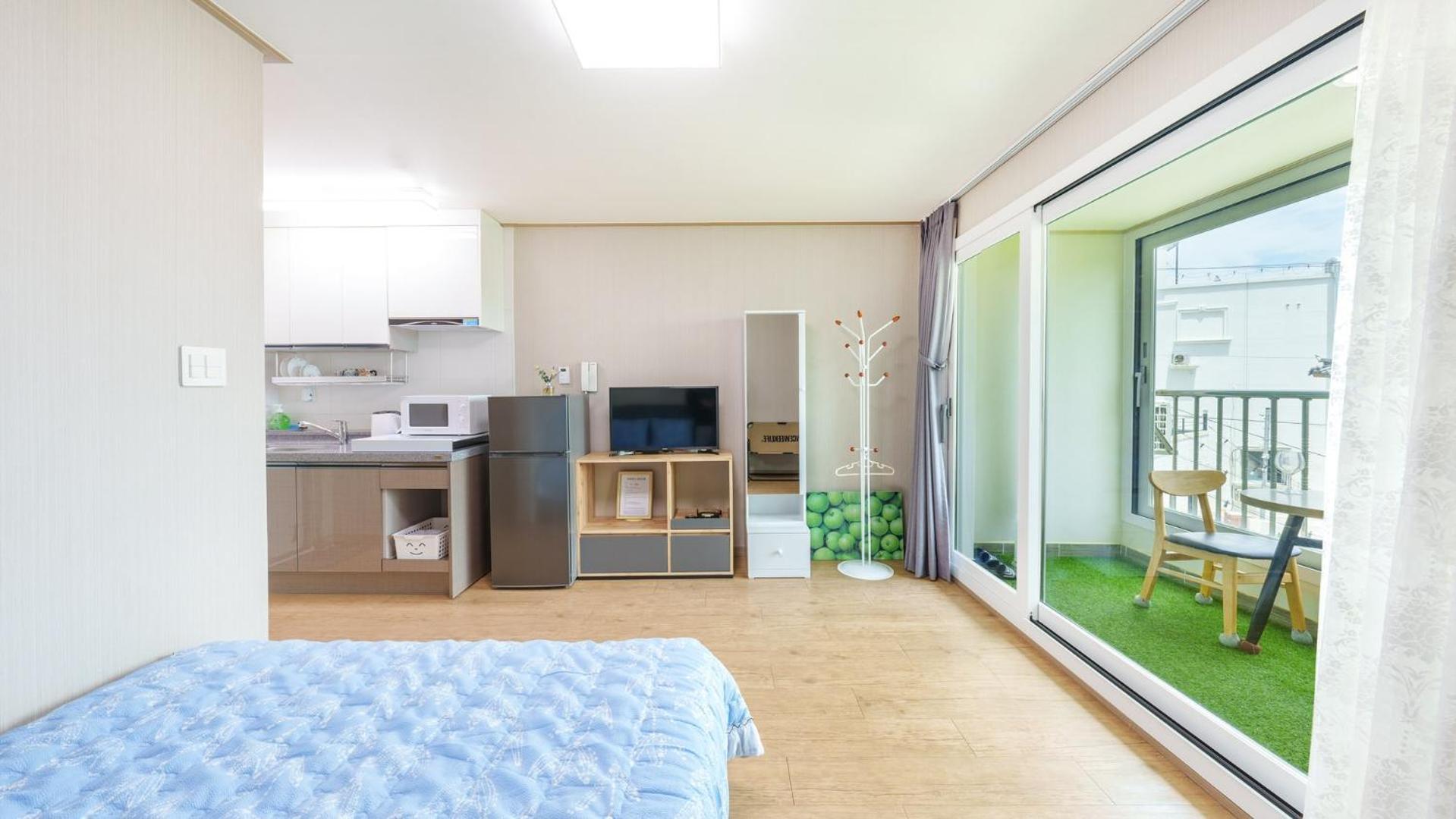 Gangneung Glad Pension Chambre photo