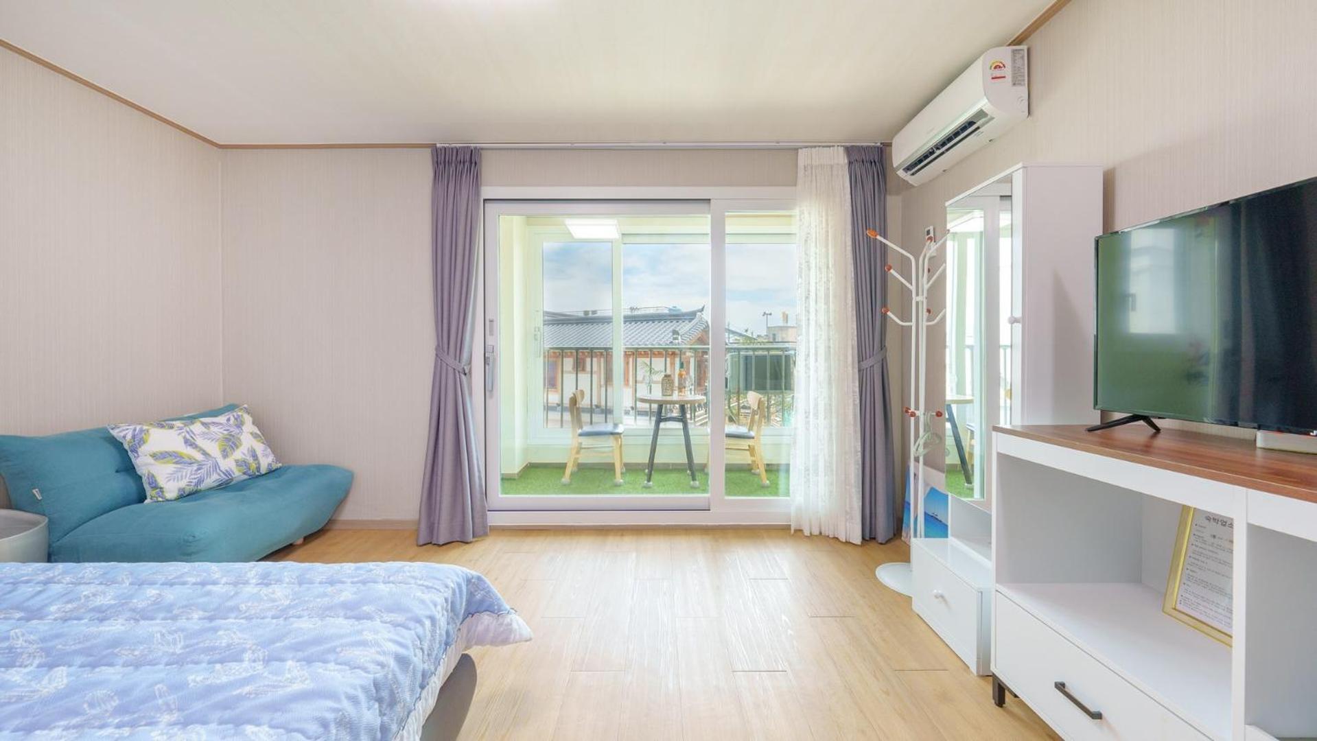 Gangneung Glad Pension Chambre photo